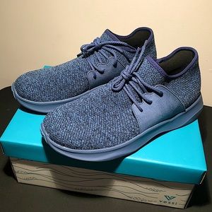Brand new, never used blue Everyday Vessi. Size US 11.